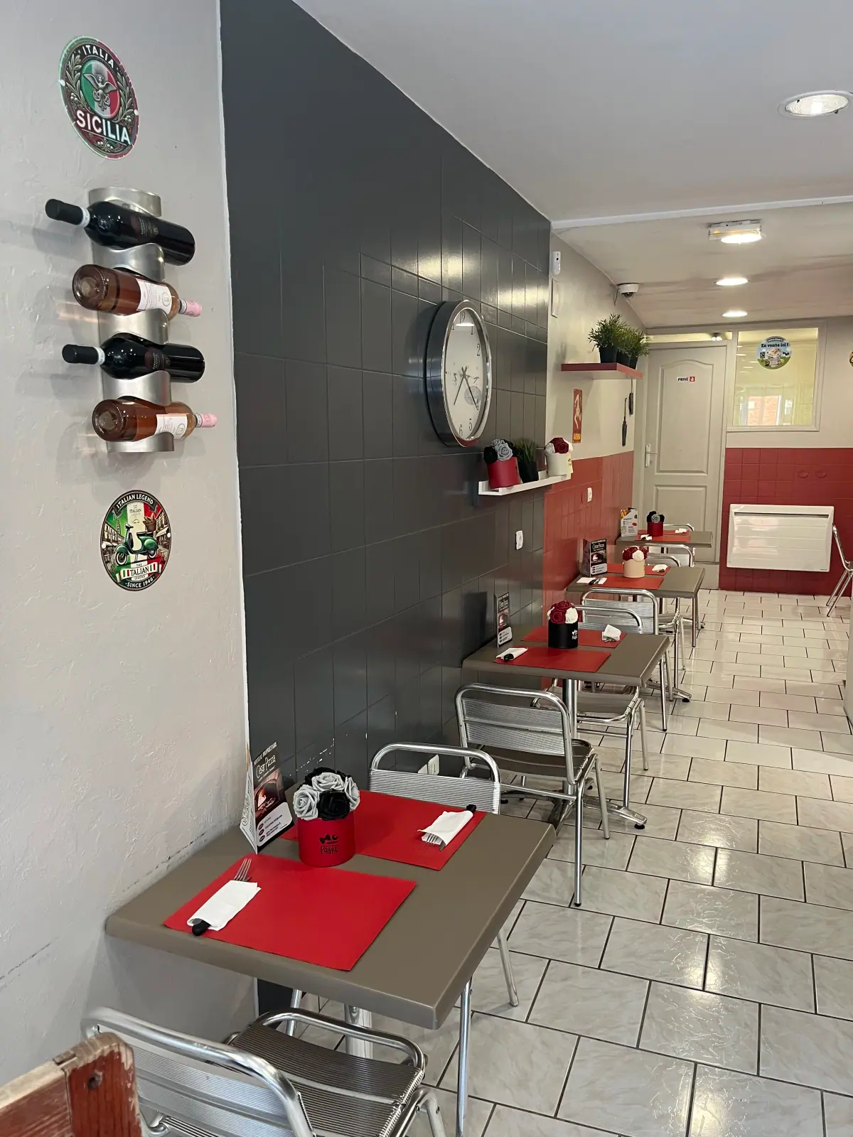 Entrée du restaurant