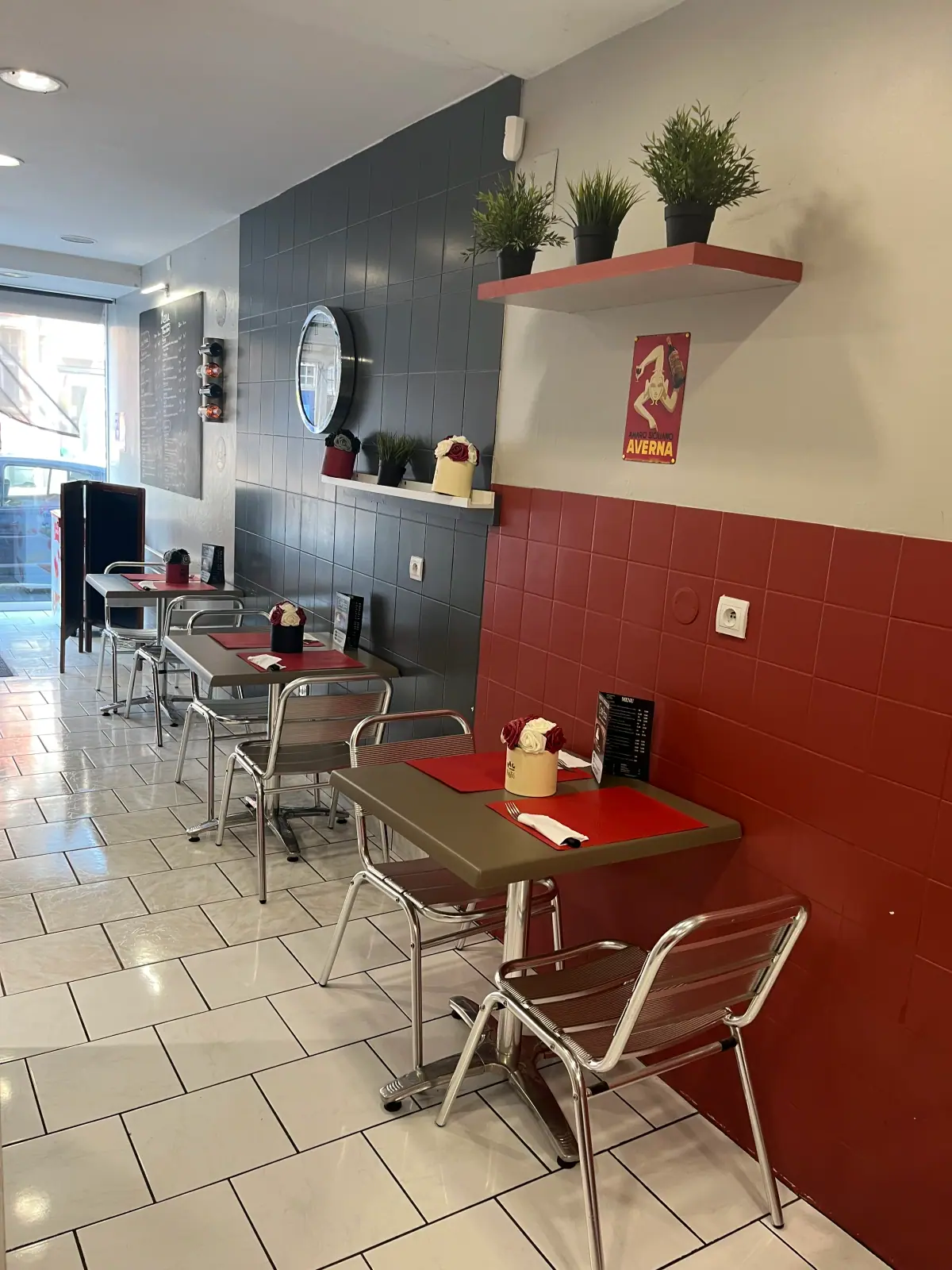 Intérieur du restaurant